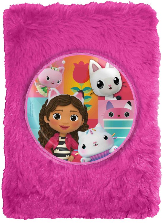 Carnet de notes Gabby`s Dollhouse - Carnet - Peluche - 15 x 21 CM - Gabby`s Poppenhuis