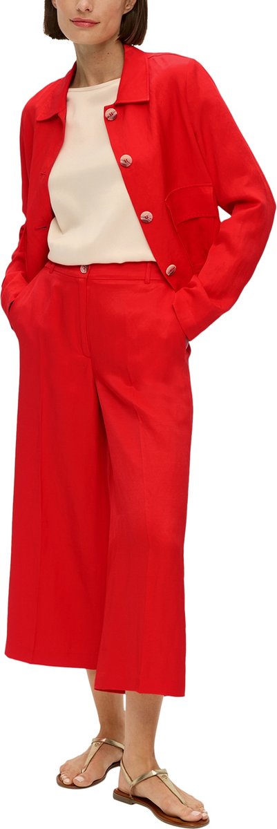 s.Oliver BLACK LABEL - Broek - Maat 44 - Vrouwen - 3062 RED -