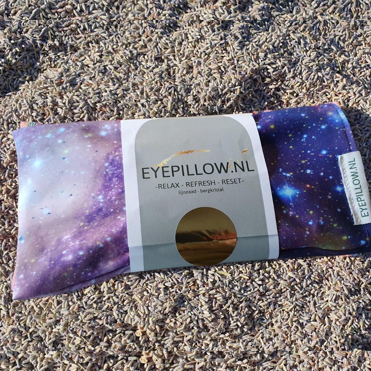 Eyepillow Cosmic rozenkwarts