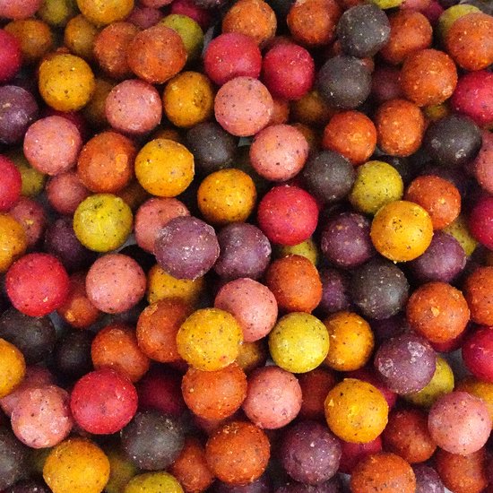 Tasty Baits - Mixed Boilies- - 20mm - 15kg - Karper Aas - Karper Lokvoer - Karpervissen — afbeelding 2
