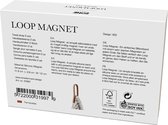 Zone Denmark Loop magnet Handdoeklus 9 cm 2 st. Terracotta