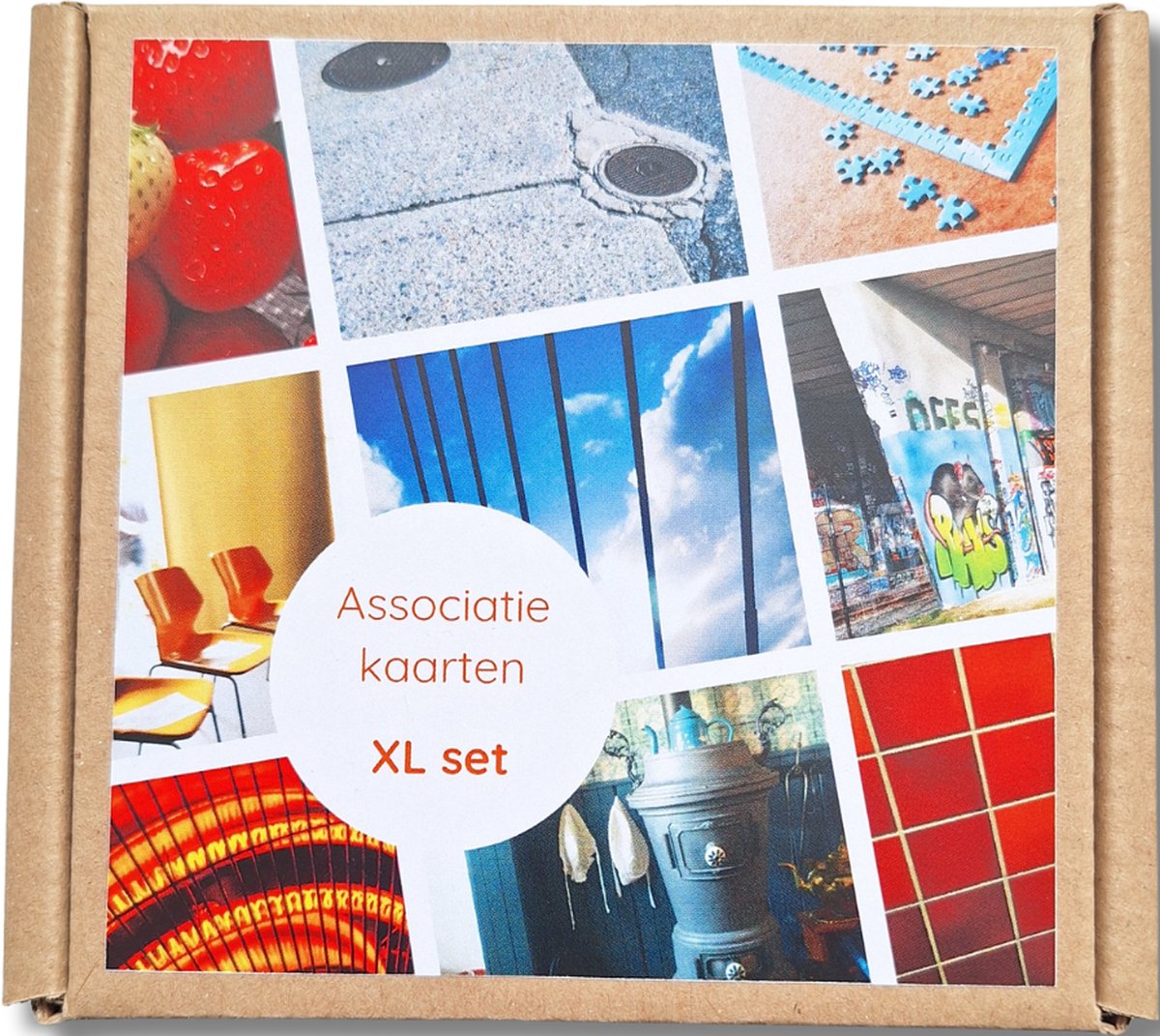 Associatiekaarten XL set 100 afbeeldingen - coachkaarten - werkvorm - coachtool - Liefsoppapier