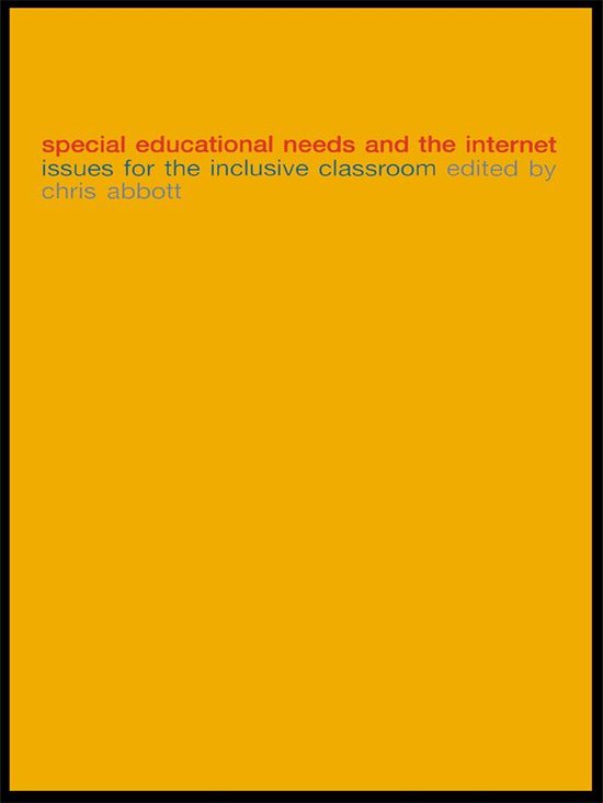 Special Educational Needs and the Internet - cover