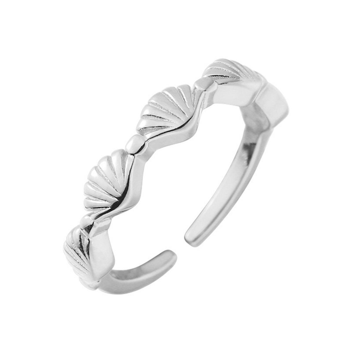 Schelpjes ring - Shells - Ring strand - Verstelbaar