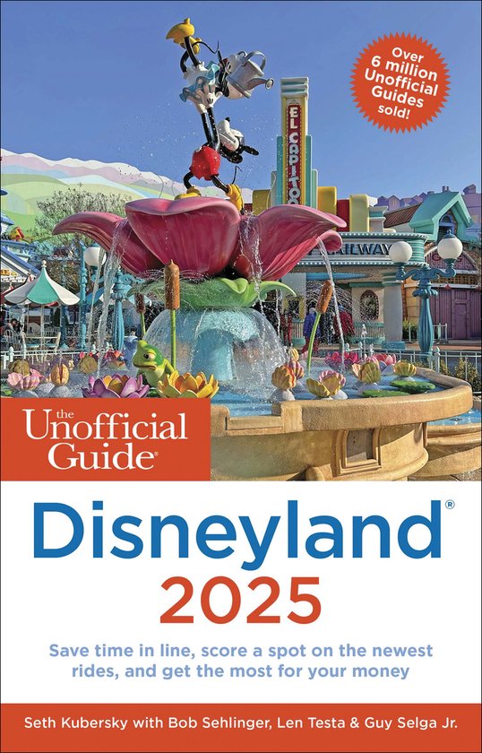 The Unofficial Guide to Disneyland 2025 - cover