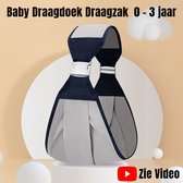 Allernieuwste.nl® Porte Bébé Baby Sling Porte-bébé GRIS - 0 à 3 ans - Porte-bébé ergonomique et sûr pour le ventre Porte Bébé Drager -bébé - Grijs