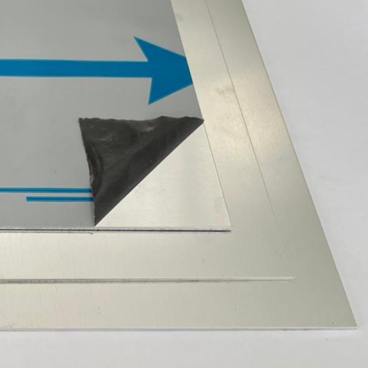 Aluminium vlakke plaat - 3mm, 1000x500mm