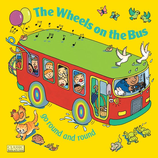 The Wheels on the Bus Go Round and Round - cover
