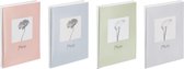 Fotoalbum 'Susi Pastell' (softcover, 24 pagina's voor 24 foto's in het formaat 10 x 15 cm, duurzaam, voor archiveren met anekdoten, beschermt de foto, mini-album) pastelkleuren willekeurig