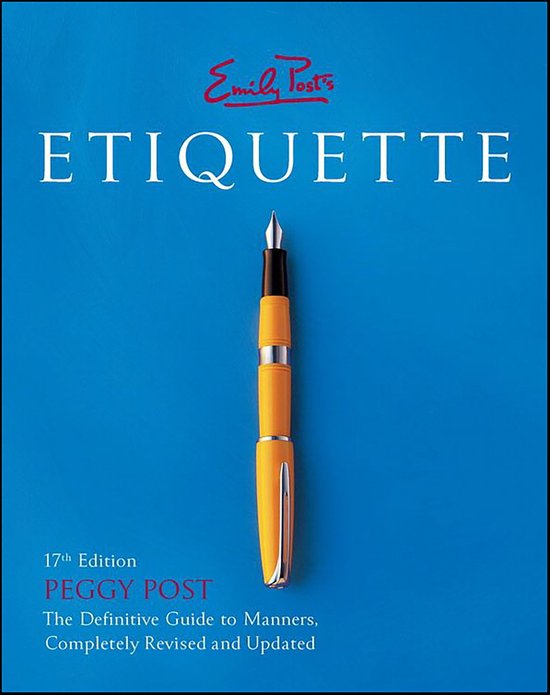 Emily Post's Etiquette - cover