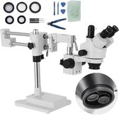 VORLOU - Microscoop digitaal - 360 graden Verstelbaar - Dubbele arm - Ondersteuning camera - Verstelbare duo-arm