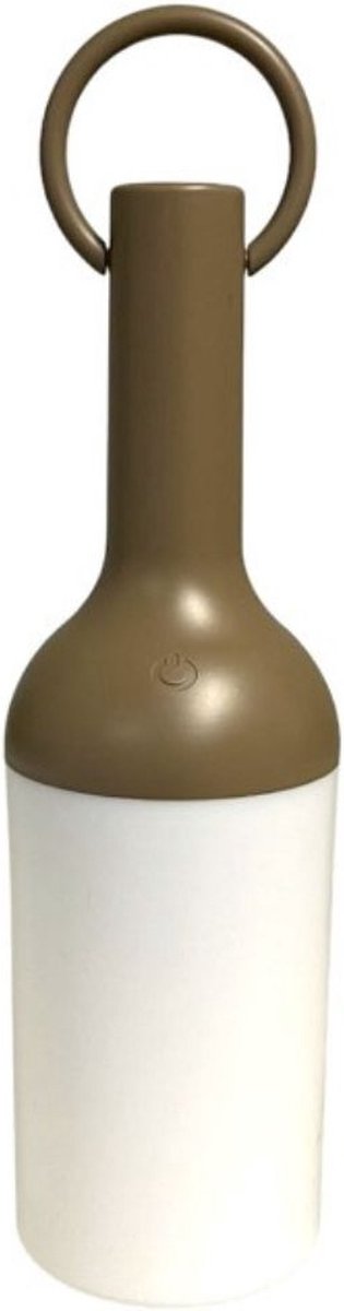 Home Society Candle Lantaarn Isle LED Voor Buiten Brown