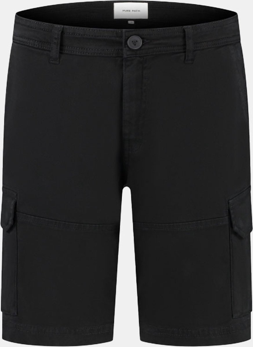Purewhite Garment Dye Cargo Shorts