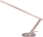 Bureaulamp slim LED aluminium rose goud