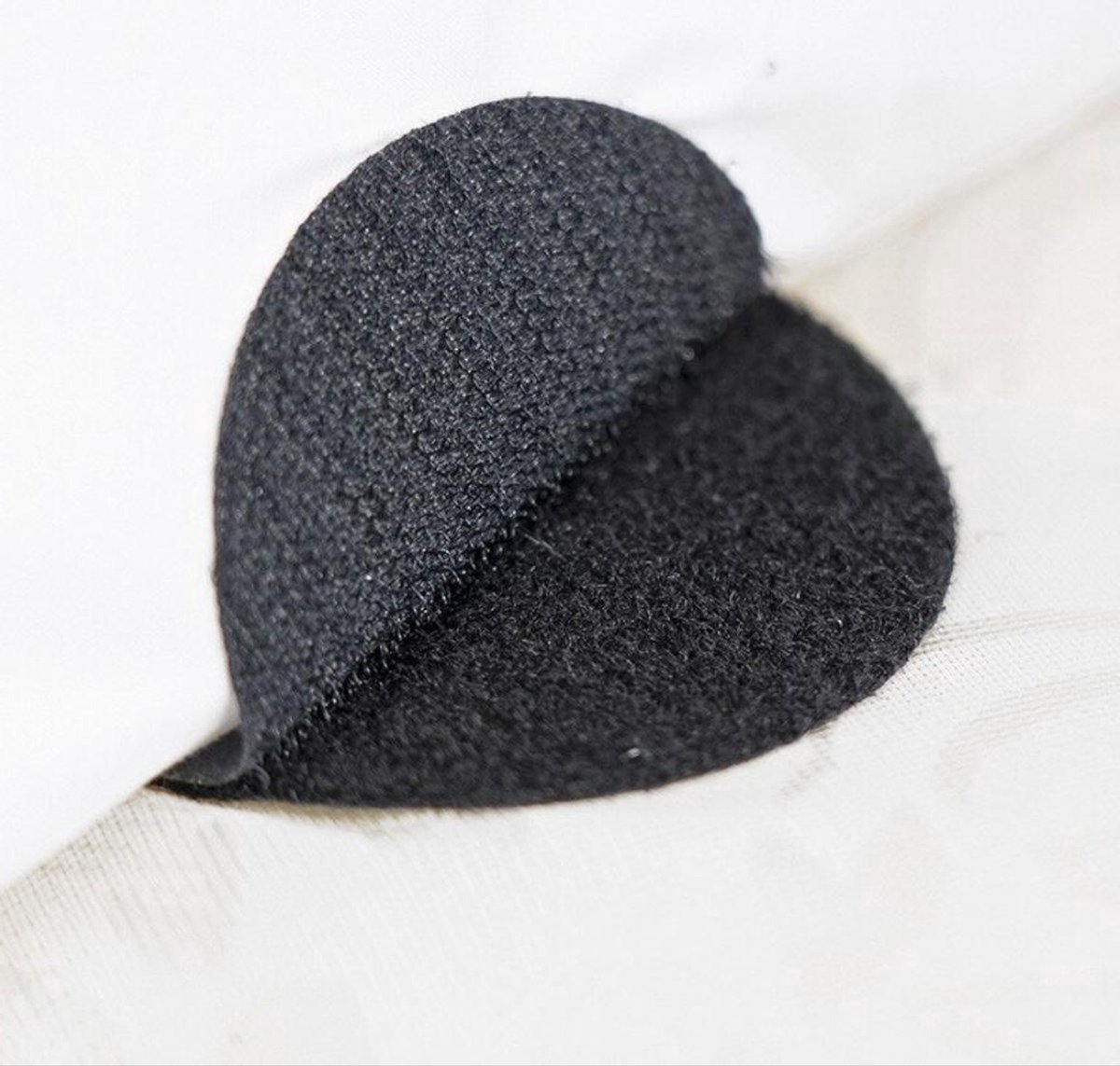 *** 5 Paar Premium Klittenband Zelfklevend 6cm diameter - Vloerkleed Vast - Nylon Draad voor stevige sluiting - Perfect voor klussen, hobby's en in huis - van Heble® ***