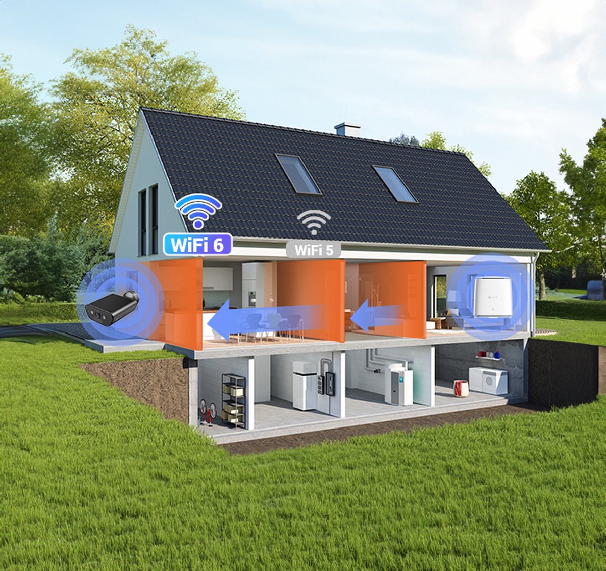 Ezviz EB5 4K Solar Beveiligingscamera met kleur nachtzicht thumbnail 3