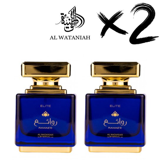 AL WATANIAH 2 X ETERNAL PERFUME ELITE RAWAYEH, 100ml