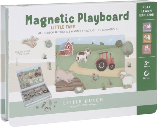 Little Dutch – Magnetisch speelbord FSC – Little Farm