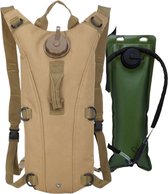 Camelbag - Drinkrugzak - Hardloop Rugzak - Wandel Rugzak - Drinkvest - Sport Drinkfles - Camelbak Compatibel - Dames & Heren - Ingebouwde 3L Waterzak - Beige