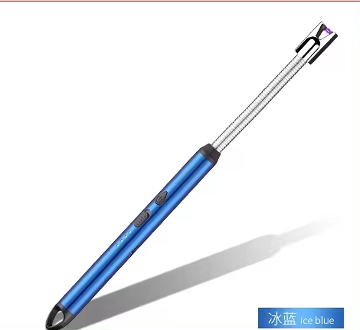 Goedkoopste Elektrische aansteker - Plasma - Windbestendig - Oplaadbaar - Blauw - Barbecue - Flexibel - USB - Slot