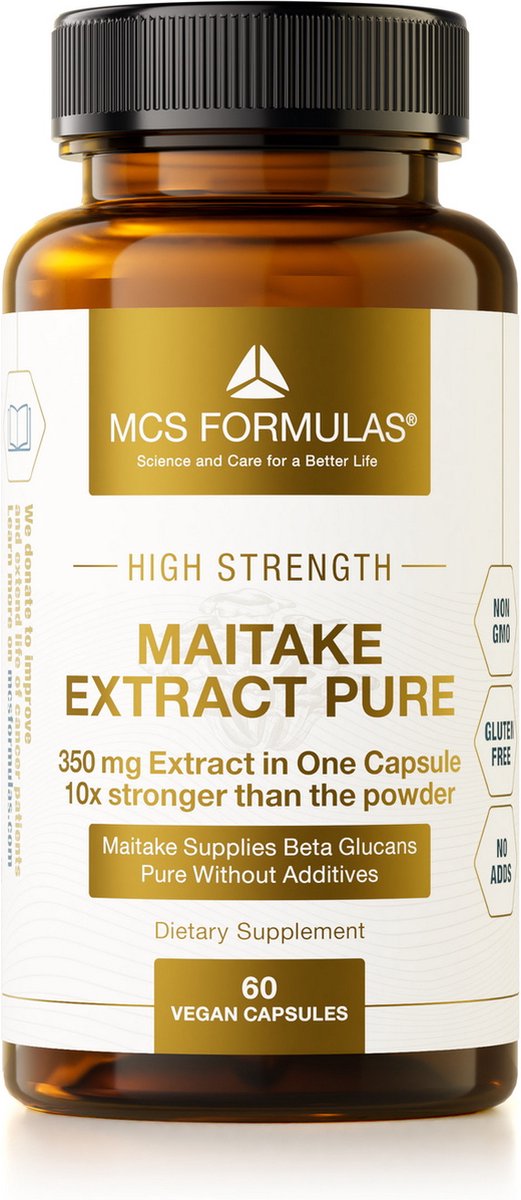 Goedkoopste Maitake Extract Pure, 350mg/Capsule