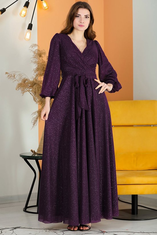 MODABOUT Lange maxi jurk Trouwjurk voor dames NYELB0553D9427K M bol