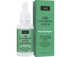 LaQ CBD Cannabidiol Gezichtsserum – Parfumvrije Gezichtsolie voor Gevoelige Huid en Onzuivere Huid met Hennepzaadolie – 30 ml