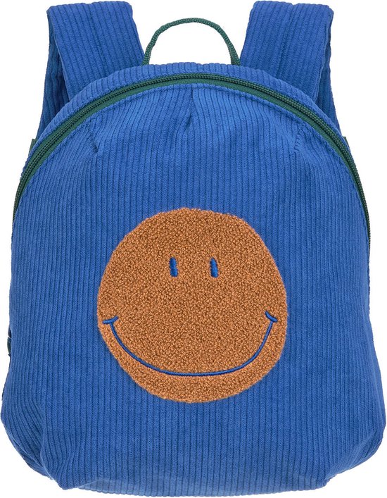 Lässig Kinderrugzak Tiny Backpack Cord Little Gang Smile Blue