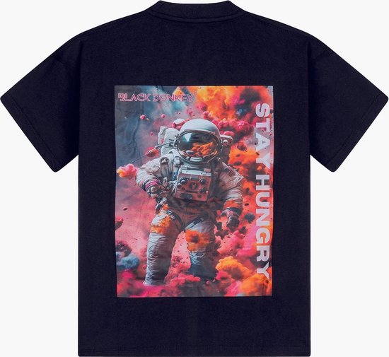 Space Explorer T-Shirt I Black