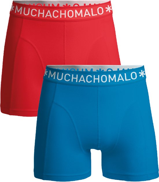 Muchachomalo Heren Boxershorts - 2 Pack - Maat 3XL - 95% Katoen - Mannen Onderbroek