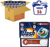 Dash Washing Capsules Platinum Pods+ - 4 x 14 pièces - Pack économique