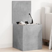 vidaXL-Opbergbox-40x42x46-cm-bewerkt-hout-betongrijs
