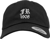 Dad Hat - FR 1908 - Borduring - Cap - Zwart - Yupoong
