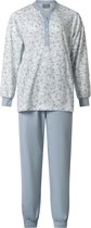 Lunatex - dames pyjama 124234 - ocean blue - maat XL