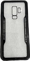 DrPhone TPU Hoesje - Telefoonhoesje - Soft Case - Donkere Rand - Geschikt voor Samsung 9 Plus - Beschermend - Zwart
