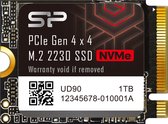 Silicon Power SSD UD90 1 To 2230 NVMe 4.0 Gen4 PCIe M.2 Drive R/W jusqu'à 5 000/3 200 Solid /s Compatible avec Steam Deck SU01KGBP44UD9007MM