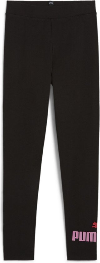 Foto: Puma ess logo leggings g meisjes sportlegging puma black mauved out maat 176