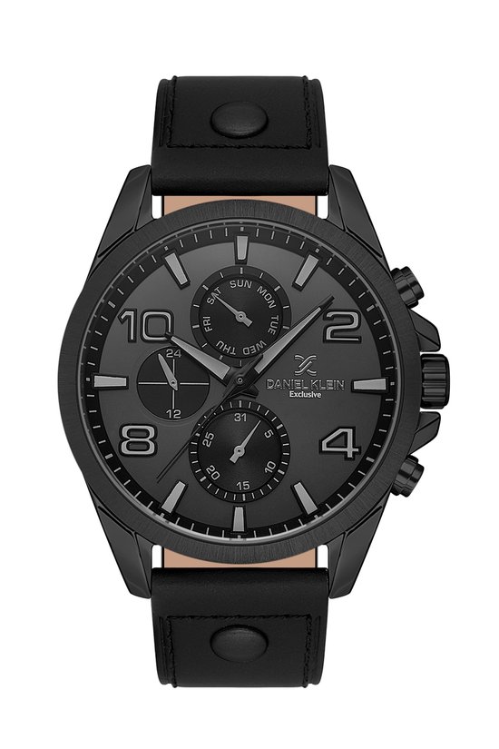 Lot De 5 Bracelets De Montre En Cuir Noir – 12 Mm – Neuf Avec étiquettes