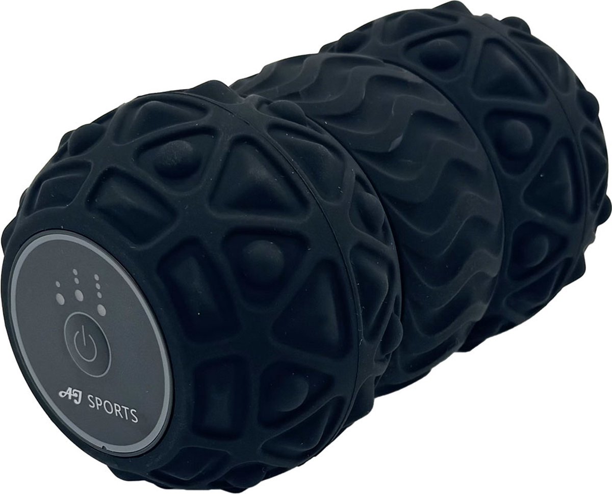 AJ-Sports vibrerende foam roller, zwart thumbnail 4