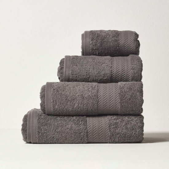 Cawö Pure Sauna Handdoek 80x200 cm - Luxe Katoen Grijs