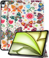 Hoes Geschikt voor iPad Air 6 (11 inch) Hoes Luxe Hoesje Book Case - Hoesje Geschikt voor iPad Air 2024 (11 inch) Hoes Cover - Graffity