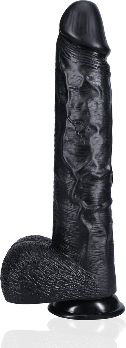 Goedkoopste Extra Large Straight with Balls 38 cm - Black