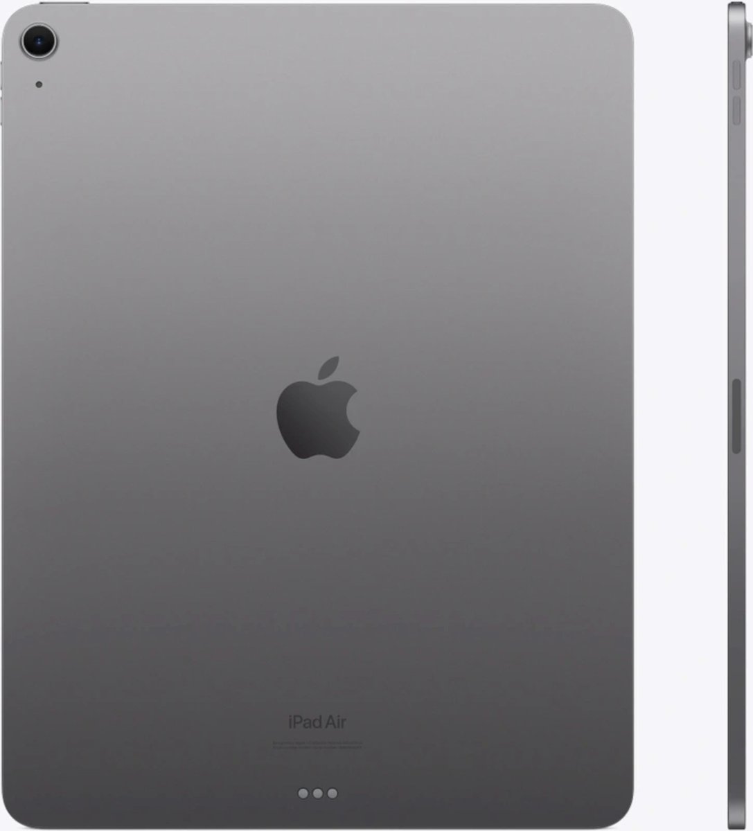 Apple iPad Air 13 inch 2024 M2-chip 256GB WiFi + Cellular Grijs Liquid Retina-display - Afbeelding 3
