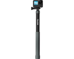 Telesin MNP-002 Selfie Stick 120 cm voor actioncamera en smartphone - Lichtgewicht Carbon - met 1/4 Schroef voor GoPro, Action Cameras, DJI OSMO, Insta360 - Uitschuifbaar - Zwart/Grijs Telesin MNP-002 Selfie Stick 120 cm voor actioncamera en smartphone - Lichtgewicht Carbon - met 1/4 Schroef voor GoPro, Action Cameras, DJI OSMO, Insta360 - Uitschuifbaar - Zwart/Grijs