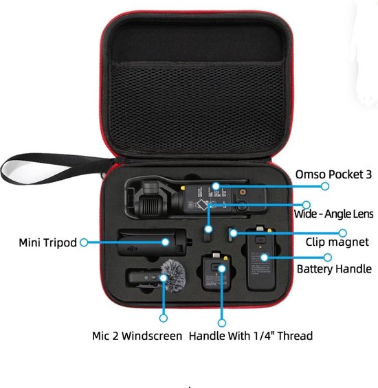 Étui De Transport Pour DJI Osmo Pocket 3, Sac De Rangement Rigide