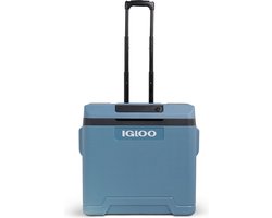 Igloo IE42 Thermo elektrische koelbox - 12/230v AC/DC - 42 liter - Blauw - met wielen