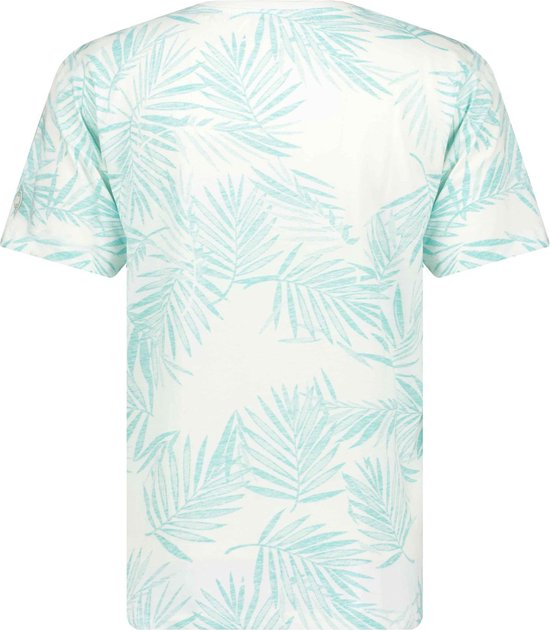 Foto: Vila t shirt viclo 2 4 v neck top noos 14102609 birch marble swi dames maat 42
