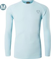 Livano Rash Guard - Surf Shirt - Zwemkleding - UV Beschermende Kleding - Voor Zwemmen - Surfen - Duiken - Lichtblauw - Maat M