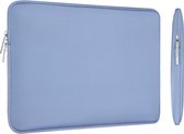 Laptophoes 13,3"inch, Neopreen Rugzakhoes met Kleine Hoes, Grijs (blauw)