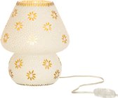 J-Line lamp Bram - glas - geel - small